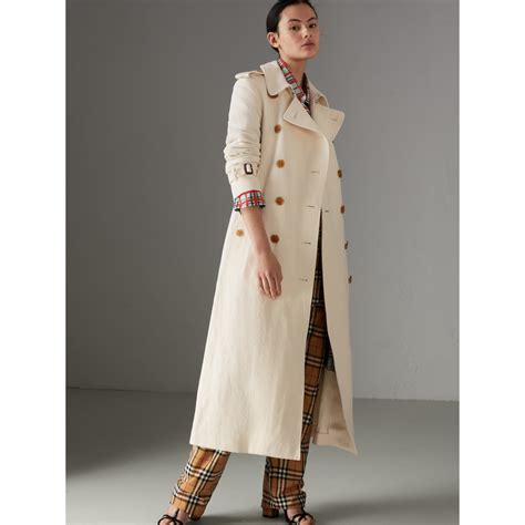 burberry trench stretch line armpits